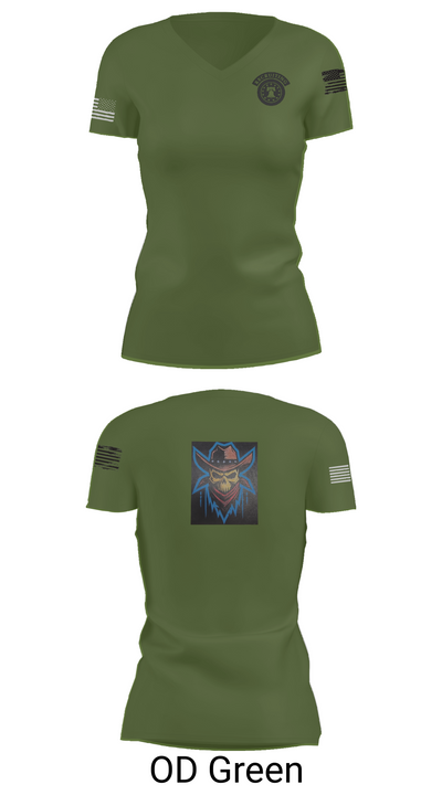 U.S. Army Recruiting Eau Claire 30738905 Women's Short Sleeve V-neck Shirt - 48
