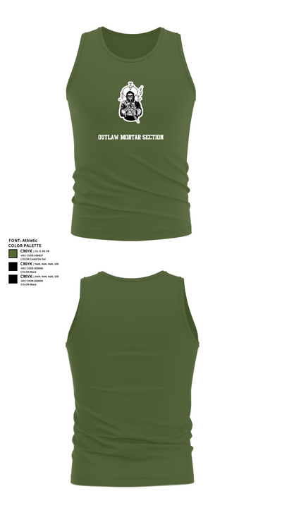 Outlaw Mortar Section 59835743 Tank Top - 59