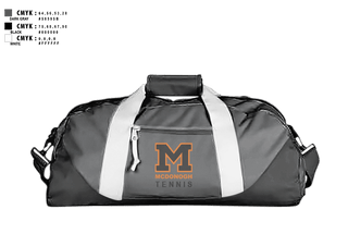 Duffle Bag, Girls Tennis McDonogh School, Tennis, Teamtime, Team time, sublimation, custom sports apparel, team uniforms, spirit wear, spiritwear, sports uniforms, custom shirts, team store, custom team store, fundraiser sports, apparel fundraiser