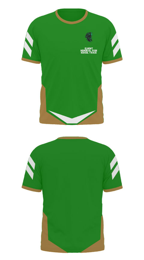 Short Sleeve Performance Polo, Elmont Memorial High School Track, Track & Field, Teamtime, Team time, sublimation, custom sports apparel, team uniforms, spirit wear, spiritwear, sports uniforms, custom shirts, team store, custom team store, fundraiser sports, apparel fundraiser
