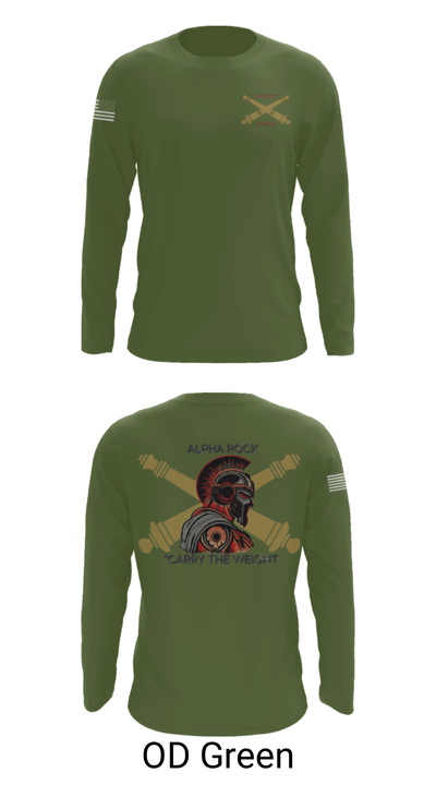 ALPHA ROCK 20137343 Long Sleeve Performance Shirt - 46