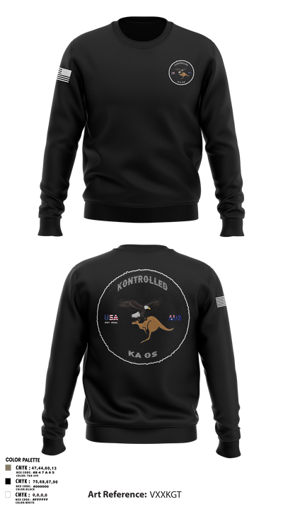 Kontrolled Kaos 22846170 Crew Neck Sweatshirt - 3
