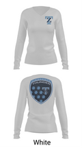 Thunder 93685505 Women's Long Sleeve V-neck Shirt - 9
