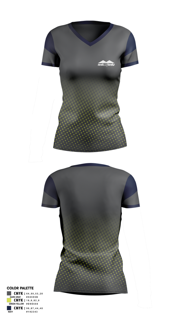 Womens Short Sleeve Vneck Shirt, rentmytents, , Teamtime, Team time, sublimation, custom sports apparel, team uniforms, spirit wear, spiritwear, sports uniforms, custom shirts, team store, custom team store, fundraiser sports, apparel fundraiser