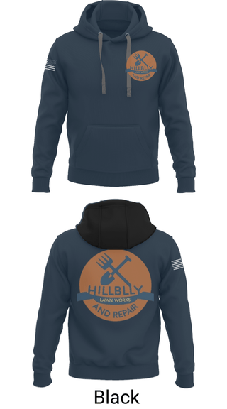 Hoodie, Hillbilly Lawn Works And Repair, , Teamtime, Team time, sublimation, custom sports apparel, team uniforms, spirit wear, spiritwear, sports uniforms, custom shirts, team store, custom team store, fundraiser sports, apparel fundraiser