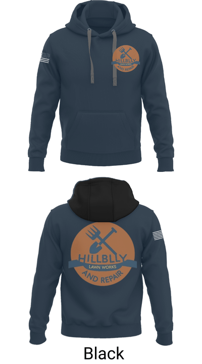 Hillbilly Lawn Works And Repair 55807073 Hoodie - 25