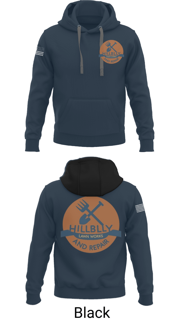 Hoodie, Hillbilly Lawn Works And Repair, , Teamtime, Team time, sublimation, custom sports apparel, team uniforms, spirit wear, spiritwear, sports uniforms, custom shirts, team store, custom team store, fundraiser sports, apparel fundraiser