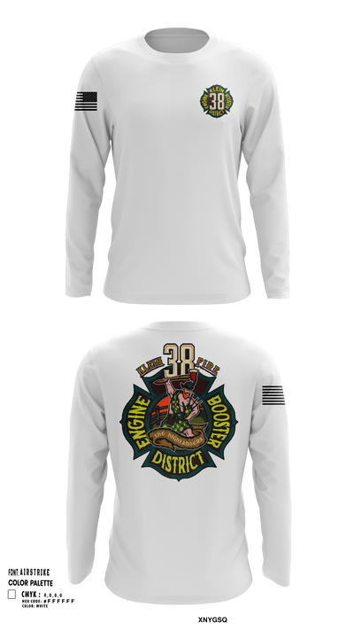 Klein Fire 38 11019570 Long Sleeve Performance Shirt 156