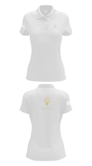 Womens Short Sleeve Performance Polo, Fermin Electrical Solutions, , Teamtime, Team time, sublimation, custom sports apparel, team uniforms, spirit wear, spiritwear, sports uniforms, custom shirts, team store, custom team store, fundraiser sports, apparel fundraiser