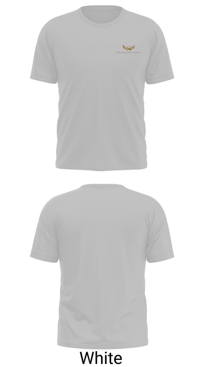 Md transportation service LLC 11335199 Short Sleeve Performance Shirt - 11