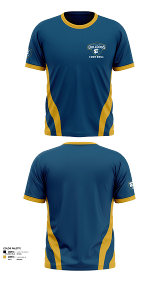 Short Sleeve Performance Shirt, Grandview Middle School Football, Football, Teamtime, Team time, sublimation, custom sports apparel, team uniforms, spirit wear, spiritwear, sports uniforms, custom shirts, team store, custom team store, fundraiser sports, apparel fundraiser