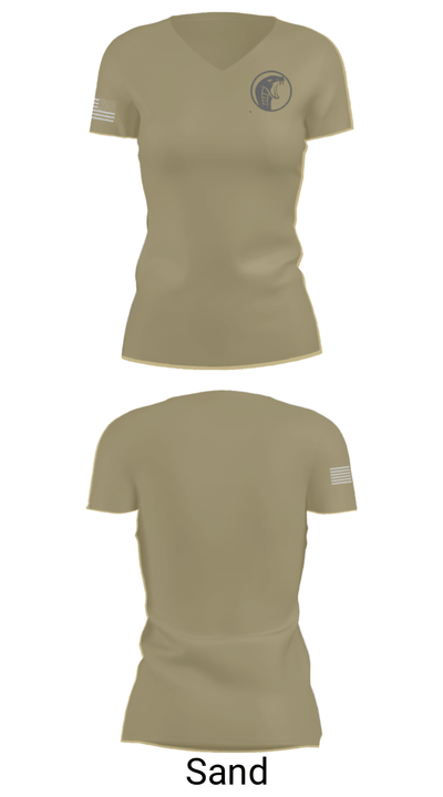 DCSO 40185438 Women's Short Sleeve V-neck Shirt - 84