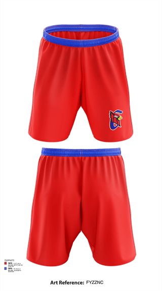 Athletic Shorts With Pockets, Cheney Cardinals Bowling, Bowling, Teamtime, Team time, sublimation, custom sports apparel, team uniforms, spirit wear, spiritwear, sports uniforms, custom shirts, team store, custom team store, fundraiser sports, apparel fundraiser
