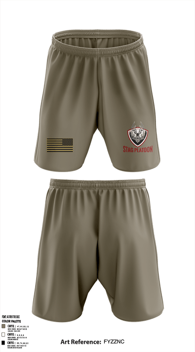 E TRP 3RD PLT Athletic Shorts With Pockets - 1