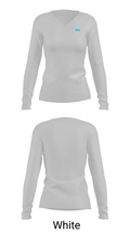 West Coast Culture 95606204 Women's Long Sleeve V-neck Shirt -1 16