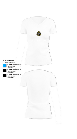 Women's Short Sleeve Vneck Shirt, Cliff WilliamsCliff Williams, , Teamtime, Team time, sublimation, custom sports apparel, team uniforms, spirit wear, spiritwear, sports uniforms, custom shirts, team store, custom team store, fundraiser sports, apparel fundraiser