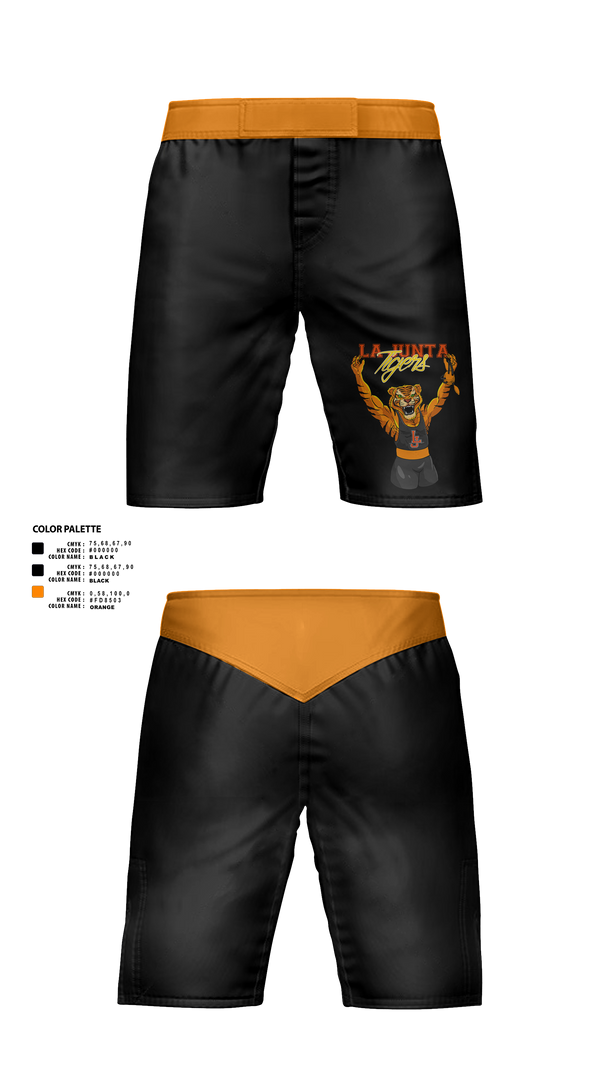 Fight Shorts, La Junta Junior High School Wrestling, Wrestling, Teamtime, Team time, sublimation, custom sports apparel, team uniforms, spirit wear, spiritwear, sports uniforms, custom shirts, team store, custom team store, fundraiser sports, apparel fundraiser