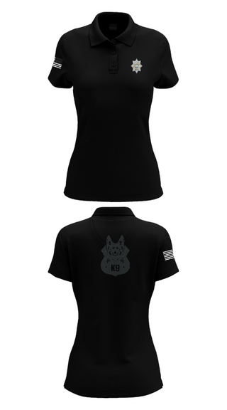 Women's Short Sleeve Performance Polo, Sherwood Foresters, Army, Teamtime, Team time, sublimation, custom sports apparel, team uniforms, spirit wear, spiritwear, sports uniforms, custom shirts, team store, custom team store, fundraiser sports, apparel fundraiser