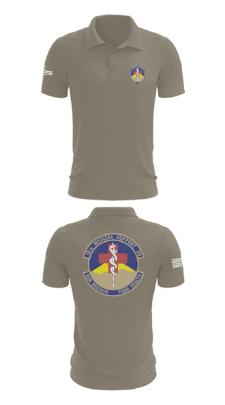 Short Sleeve Performance Polo, 18 MDSS, Air Force, Teamtime, Team time, sublimation, custom sports apparel, team uniforms, spirit wear, spiritwear, sports uniforms, custom shirts, team store, custom team store, fundraiser sports, apparel fundraiser