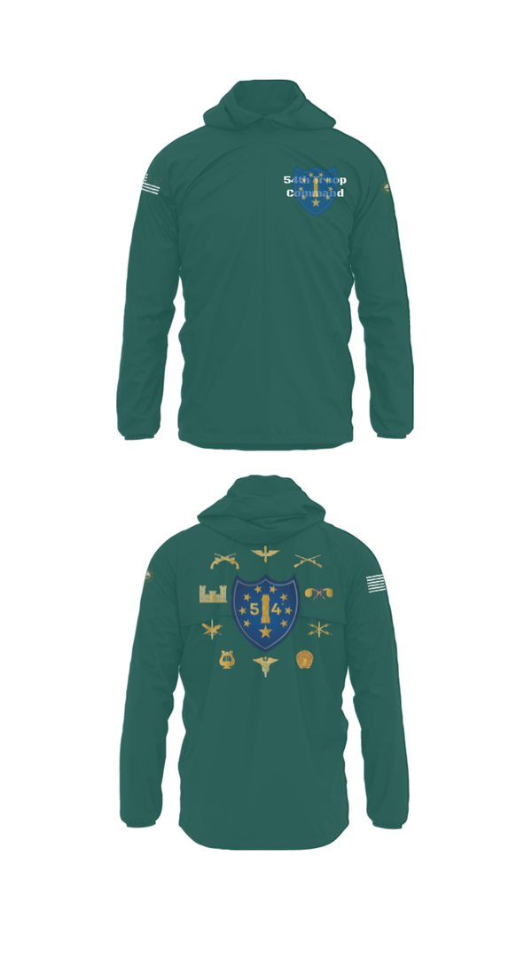 Windbreaker, 54th Troop Command, National Guard, Teamtime, Team time, sublimation, custom sports apparel, team uniforms, spirit wear, spiritwear, sports uniforms, custom shirts, team store, custom team store, fundraiser sports, apparel fundraiser