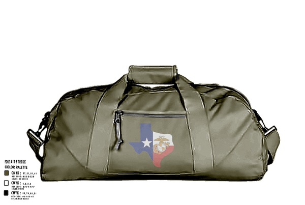 Duffle Bag, Goodfellow AFB MCD, Marines, Teamtime, Team time, sublimation, custom sports apparel, team uniforms, spirit wear, spiritwear, sports uniforms, custom shirts, team store, custom team store, fundraiser sports, apparel fundraiser