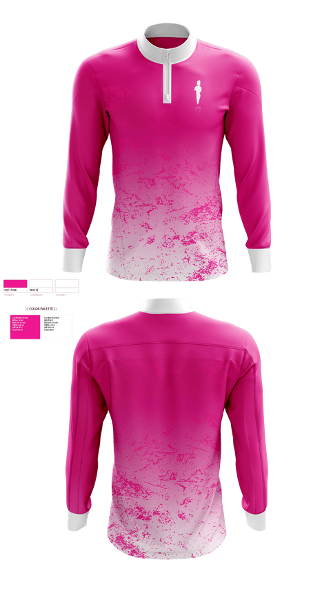 Quarter Zip Jacket, Dig This! Volleyball Club, Women's Volleyball, Teamtime, Team time, sublimation, custom sports apparel, team uniforms, spirit wear, spiritwear, sports uniforms, custom shirts, team store, custom team store, fundraiser sports, apparel fundraiser