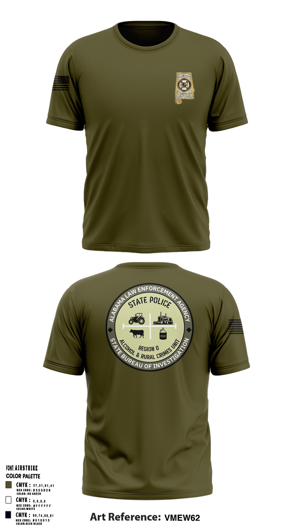 Old School Cotton Feel Shirt, Region D Narcotics, Police, Teamtime, Team time, sublimation, custom sports apparel, team uniforms, spirit wear, spiritwear, sports uniforms, custom shirts, team store, custom team store, fundraiser sports, apparel fundraiser