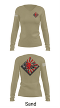 CLC 36 SUPPLY 30300960 Women's Long Sleeve V-neck Shirt -1 97