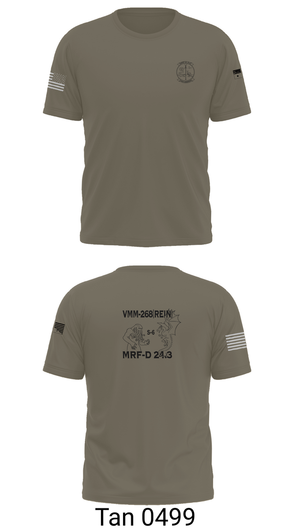 Short Sleeve Performance Shirt, VMM-268, Marines, Teamtime, Team time, sublimation, custom sports apparel, team uniforms, spirit wear, spiritwear, sports uniforms, custom shirts, team store, custom team store, fundraiser sports, apparel fundraiser