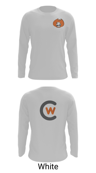Central Wyoming College Soccer 29620811 Long Sleeve Performance Shirt - 7