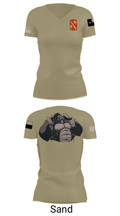A Battery, 4-133 FAR-AMMO 67578556 Women's Short Sleeve V-neck Shirt - 55