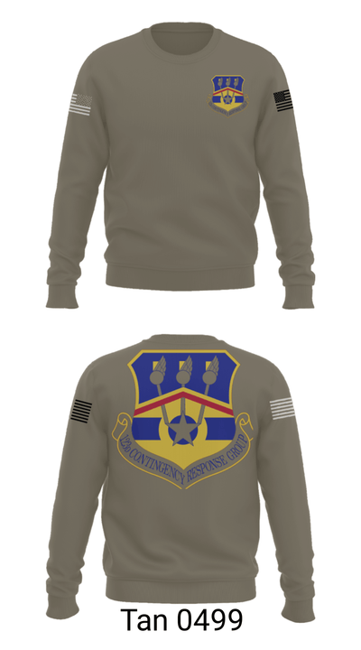 123d Contingency Response Group 43251587 Crew Neck Sweatshirt - 36