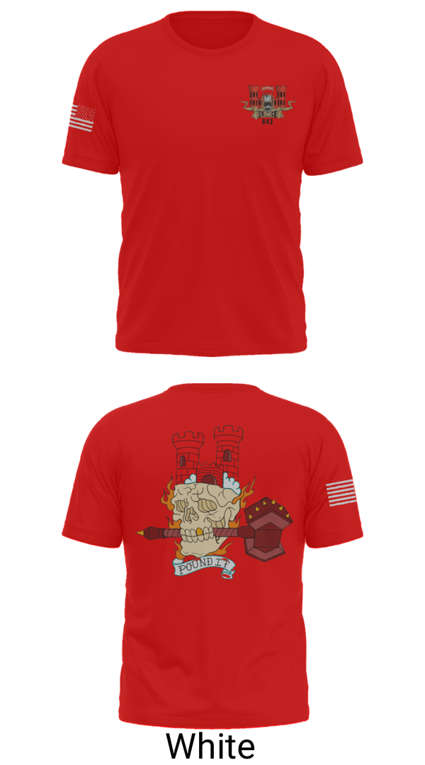 Short Sleeve Performance Shirt, 3rd Platoon, 642nd ESC, Army, Teamtime, Team time, sublimation, custom sports apparel, team uniforms, spirit wear, spiritwear, sports uniforms, custom shirts, team store, custom team store, fundraiser sports, apparel fundraiser