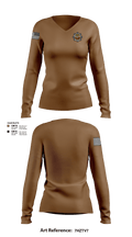 Moose Knuckles 9214537 Women's Long Sleeve V-neck Shirt - 103