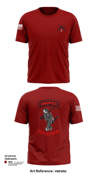Short Sleeve Performance Shirt, Reaper SectionReaper Section (color), Army, Teamtime, Team time, sublimation, custom sports apparel, team uniforms, spirit wear, spiritwear, sports uniforms, custom shirts, team store, custom team store, fundraiser sports, apparel fundraiser