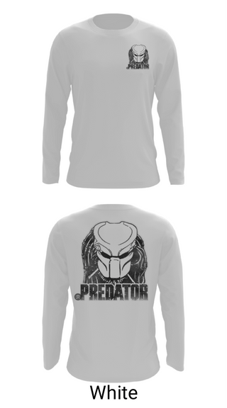 Long Sleeve Performance Shirt, Predators, Men's Basketball, Teamtime, Team time, sublimation, custom sports apparel, team uniforms, spirit wear, spiritwear, sports uniforms, custom shirts, team store, custom team store, fundraiser sports, apparel fundraiser