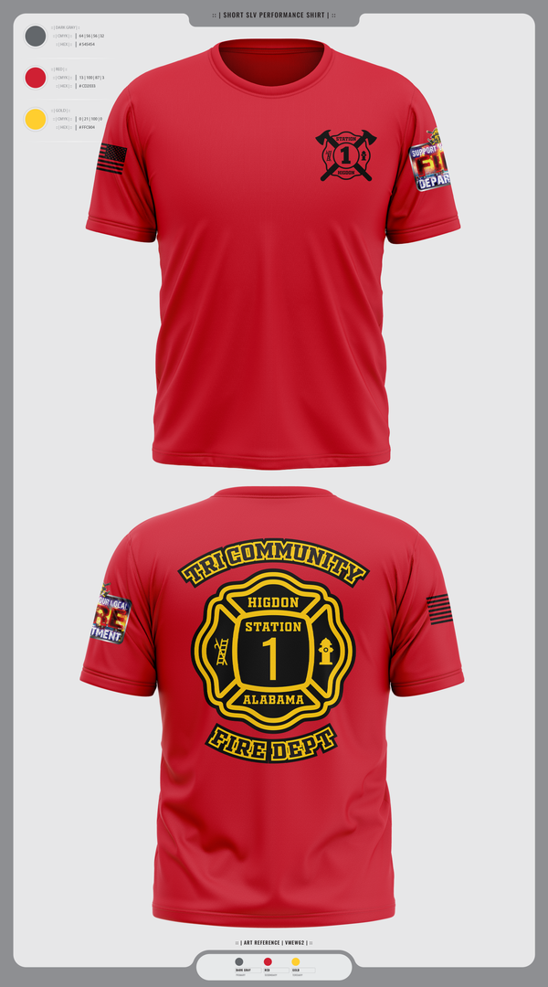 Old School Cotton Feel Shirt, Tri-Community fire, Fire Department, Teamtime, Team time, sublimation, custom sports apparel, team uniforms, spirit wear, spiritwear, sports uniforms, custom shirts, team store, custom team store, fundraiser sports, apparel fundraiser