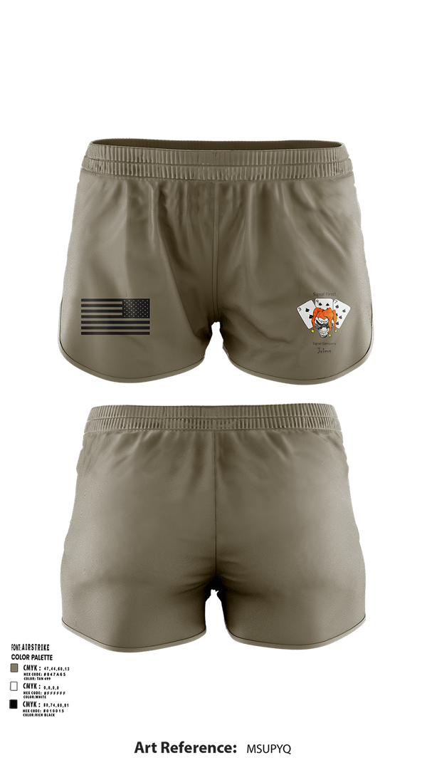 Ranger Panties, 397TH SC, Army, Teamtime, Team time, sublimation, custom sports apparel, team uniforms, spirit wear, spiritwear, sports uniforms, custom shirts, team store, custom team store, fundraiser sports, apparel fundraiser