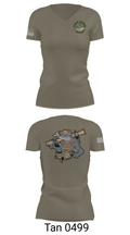 Wilmington Tiger Shark 19373018 Women's Short Sleeve V-neck Shirt - 68