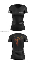 RebelVetsCreations 75786324 Women's Short Sleeve V-neck Shirt - 1