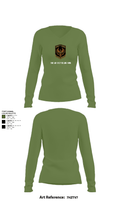 940 Air Refueling Wing 53360157 Women's Long Sleeve V-neck Shirt - 42