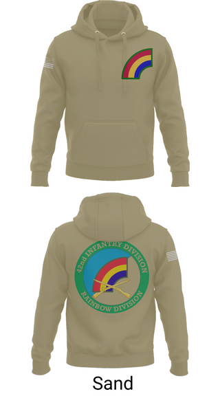 Hoodie, 42nd ID, Army, Teamtime, Team time, sublimation, custom sports apparel, team uniforms, spirit wear, spiritwear, sports uniforms, custom shirts, team store, custom team store, fundraiser sports, apparel fundraiser