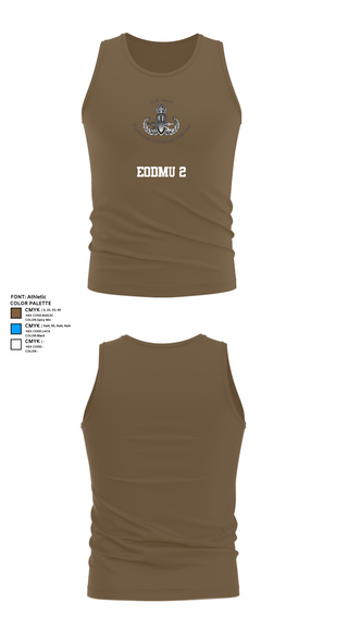 Tank Top, EODMU 2, , Teamtime, Team time, sublimation, custom sports apparel, team uniforms, spirit wear, spiritwear, sports uniforms, custom shirts, team store, custom team store, fundraiser sports, apparel fundraiser