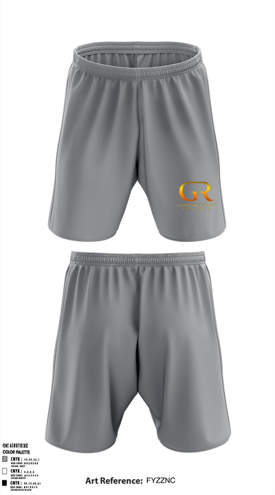 GR CONSTRUCTION SERVICE 19290848 Athletic Shorts With Pockets - 1