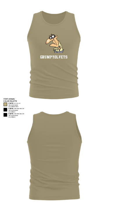 GrumpyOLVets 73193400 Tank Top - 99