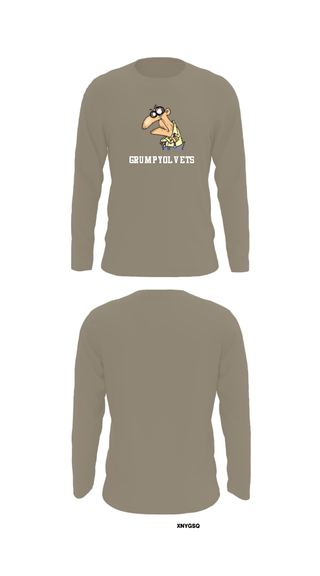Long Sleeve Performance Shirt, GrumpyOLVets, Army, Teamtime, Team time, sublimation, custom sports apparel, team uniforms, spirit wear, spiritwear, sports uniforms, custom shirts, team store, custom team store, fundraiser sports, apparel fundraiser