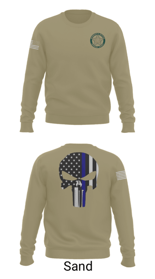 Crew Neck Sweatshirt, BROWARD SHERIFF EXPLORERS, Police, Teamtime, Team time, sublimation, custom sports apparel, team uniforms, spirit wear, spiritwear, sports uniforms, custom shirts, team store, custom team store, fundraiser sports, apparel fundraiser