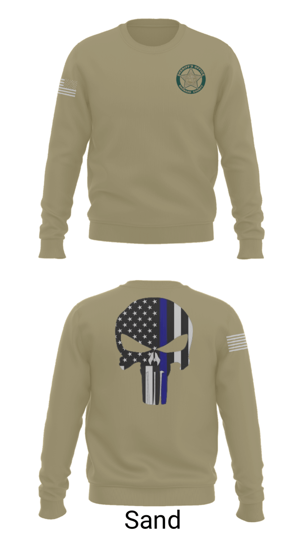 Crew Neck Sweatshirt, BROWARD SHERIFF EXPLORERS, Police, Teamtime, Team time, sublimation, custom sports apparel, team uniforms, spirit wear, spiritwear, sports uniforms, custom shirts, team store, custom team store, fundraiser sports, apparel fundraiser