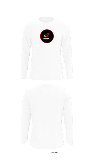 Long Sleeve Performance Shirt, Del valle cardinals, Football, Teamtime, Team time, sublimation, custom sports apparel, team uniforms, spirit wear, spiritwear, sports uniforms, custom shirts, team store, custom team store, fundraiser sports, apparel fundraiser