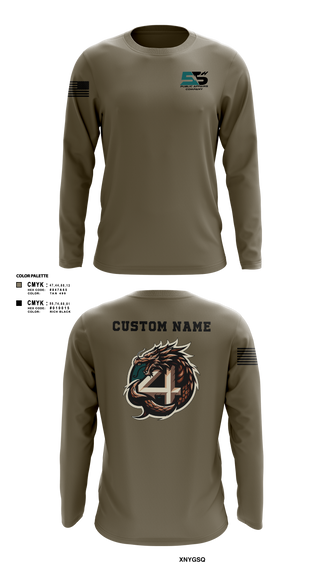 Long Sleeve Performance Shirt, 55th COMCAM 4th PLT, , Teamtime, Team time, sublimation, custom sports apparel, team uniforms, spirit wear, spiritwear, sports uniforms, custom shirts, team store, custom team store, fundraiser sports, apparel fundraiser